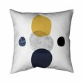 Fondo 20 x 20 in. Spheres-Double Sided Print Indoor Pillow FO2792959